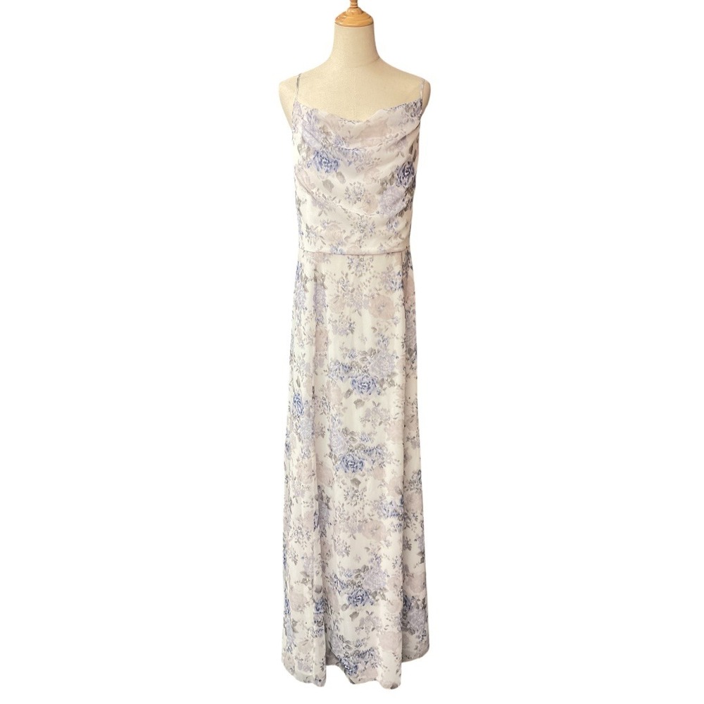 NWT WAYF The Wesley‎ Etched Roses Cowl Neck Gown Plus Size XXL Fomal Party - Picture 4 of 14